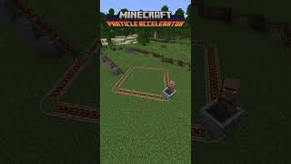 MINECRAFT MINECART UPDATE - Particle Accelerator #shorts #minecraft #memes #minecraftmemes #meme