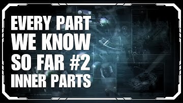 Every part we know so far in Armored Core 6. Assembly breakdown number 2 of 3: The Inner Parts