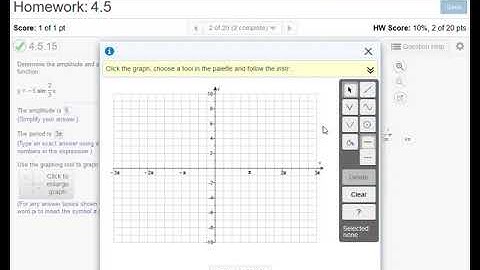 Graphing sine and cosine on MML