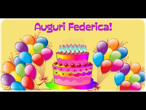 Tanti Auguri Federica Youtube