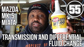 Miata MX-5 Transmission and Rear Differential Fluid Change