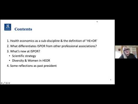 ISPOR Victoria Tasmania Opening Webinar (Webinar 1)