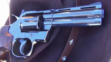 Colt Python Royal Blue Close Up’s