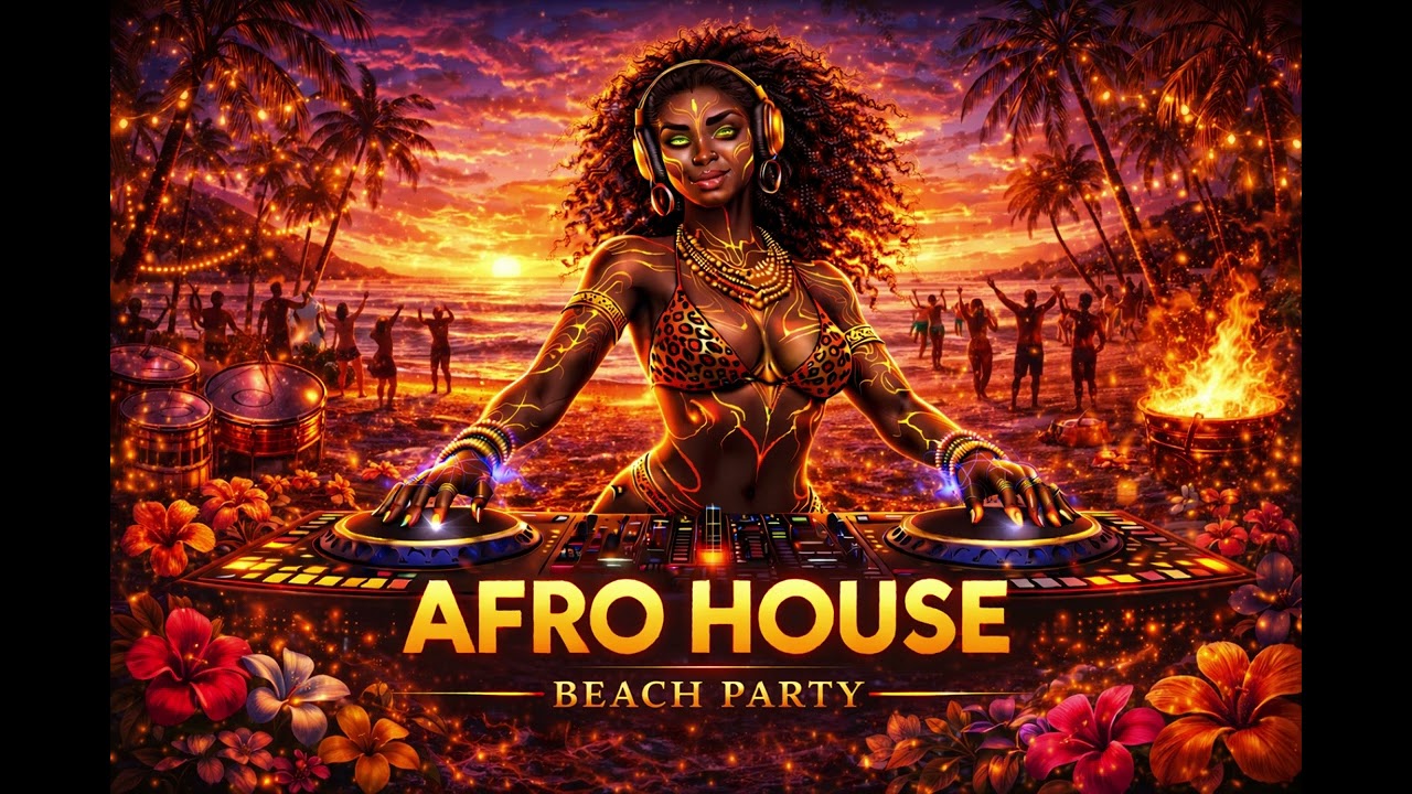 Afro House Beach Party 2026 🌴 Tropical Sunset Mix #afrohouse #beachparty #tropicalhouse #sunsetmix