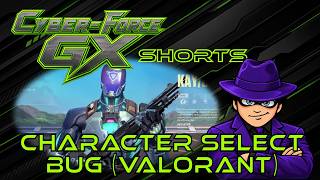 Full Character Select Bug (Valorant) News