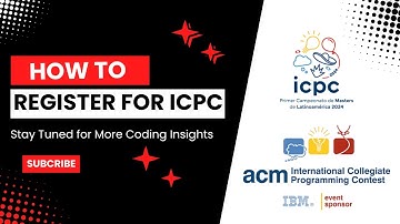 Complete Guide: How to Register for ICPC || Step-by-Step Tutorial || Profile Creation