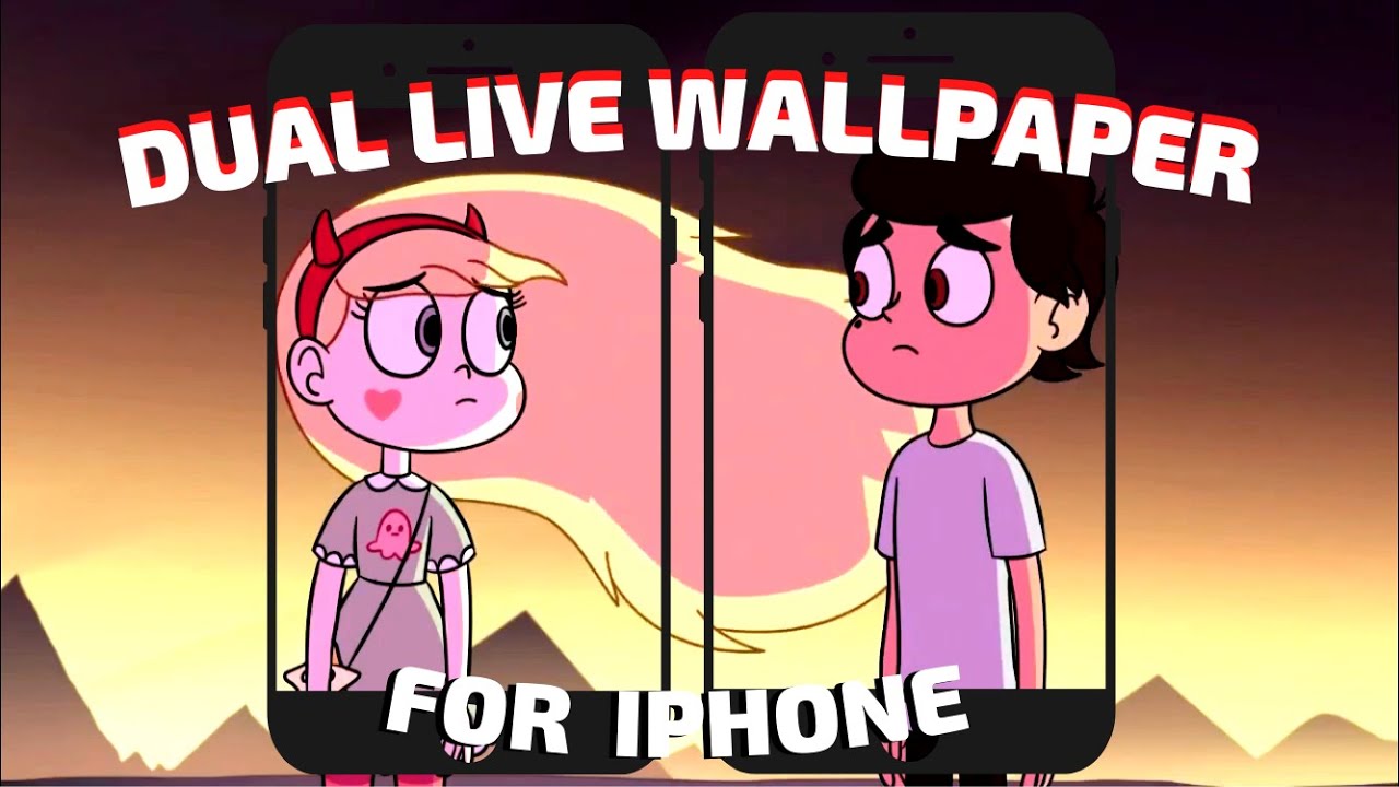 Star vs the Forces of Evil  Dual Live Wallpaper for iPhone