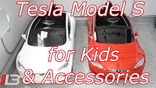 Tesla Model S for Kids by Radio flyer Unboxing! Accessories & Review
