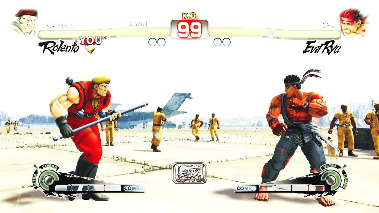 Sf4 Rolento Rolento vs Evil Ryu (Hardest) Street Fighter 4. - YouTube