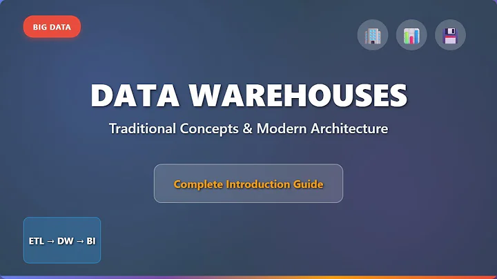 Data Warehousing for Beginners: Concepts, Architecture & ETL Explained!
