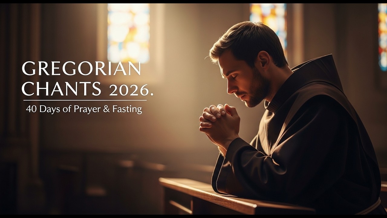 Catholic Gregorian Chants 2026 – 40 Days of Lent Prayer & Fasting | Sanctuary Organ Music