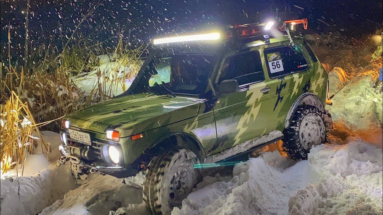 Спонтанная ночная покатушка. Торфяное болото победило. ТРОФИ КУРСК ...