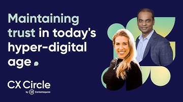 Maintaining trust in today