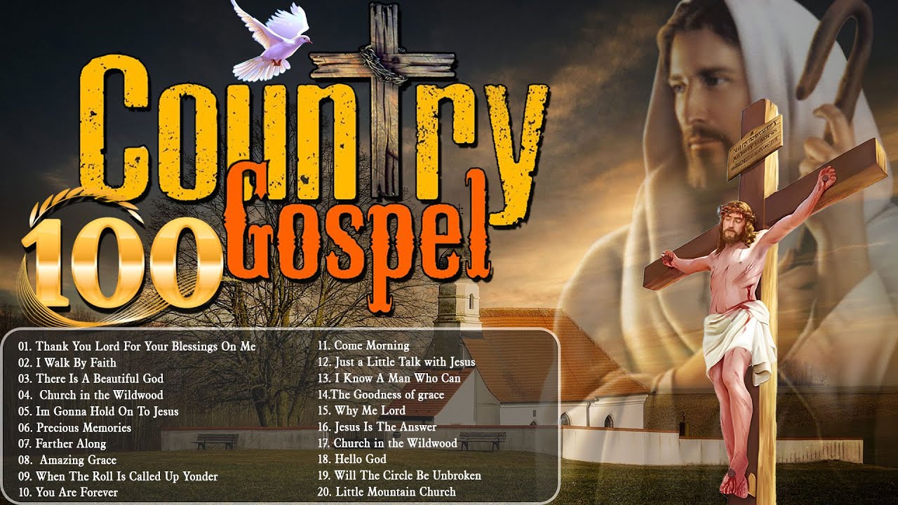 Beautiful & Uplifting Country Gospel Hymns 2024💖⛪Country Gospel music