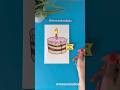 Creative birthday card idea