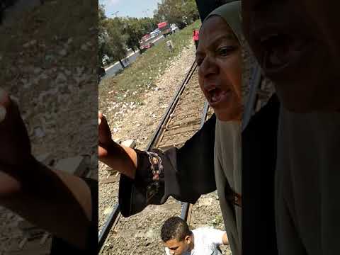 ساعه ونص القطار واقف حرام شوفو رد فعل الركاب