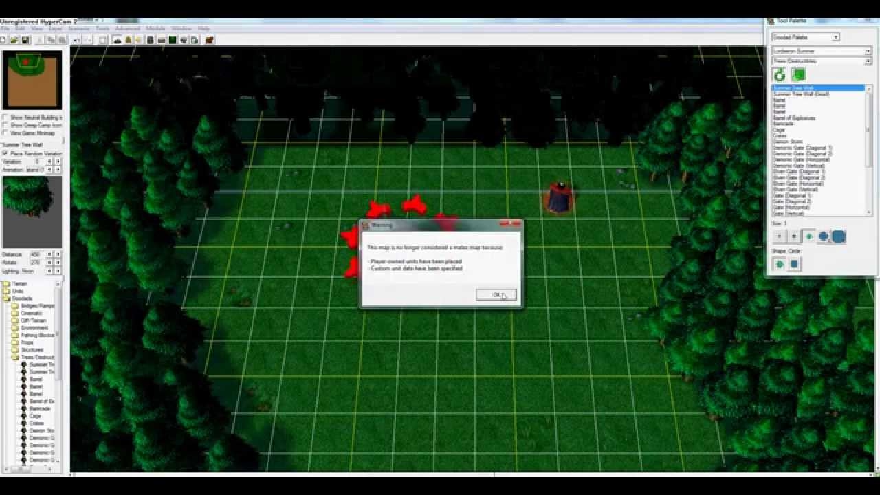 Warcraft 3 World Editor Tutorial Invulnerable - YouTube