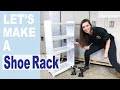 Making a DIY Shoe Rack (An Easy Woodworking Project)