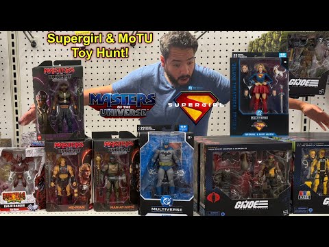 On The Hunt for The New 'Supergirl' & 'Masters Of The Universe' Movie Figures thumbnail
