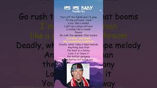 Vanilla Ice  Ice Ice Baby s shorts