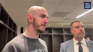 Alex Caruso reacts after Thunder sweep Lakers  “Halfway home” to another NBA title