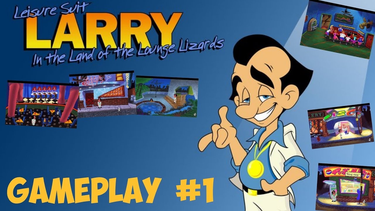 Leisure suit Larry 1 - Gameplay #1 : Bienvenue à Lost Wages [PC] - YouTube