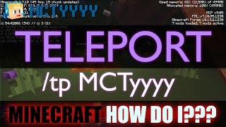 Minecraft Teleport Command Quick Guide