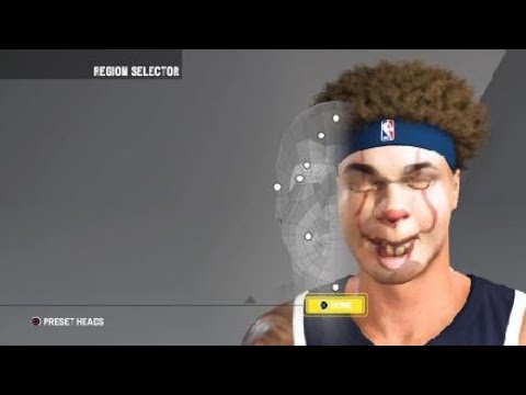 NBA 2K20 it face scan glitch - YouTube