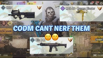 This is why CODM will not nerf the KILO CBR and MAC10