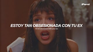 Olivia Rodrigo - obsessed (Español + Lyrics) | video musical