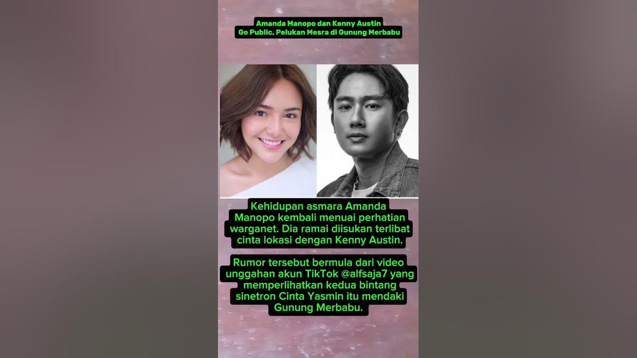 Amanda Manapo dan Kenny Austin Mulai Go Publik#shorts#amandamanopo#kennyaustin