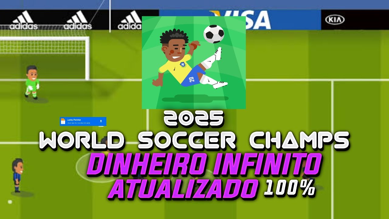 DOWNLOAD WORLD SOCCER CHAMPS ATUALIZADO COM DINHEIRO INFINITO 2025 ...
