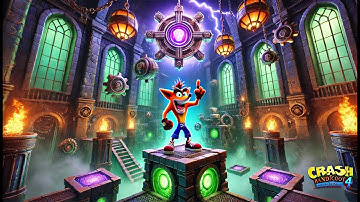 CORTEX CASTLE - CRASH 4 - PLATINUM RELIC