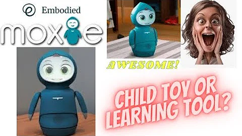 MOXIE the Robot by Embodied for Social-Emotional learning. Robot Companion. Moxie Review. #moxie