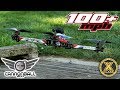 100+ mph // 12S Cannonball 800 // X-Class Giant Racing Drone Freestyle