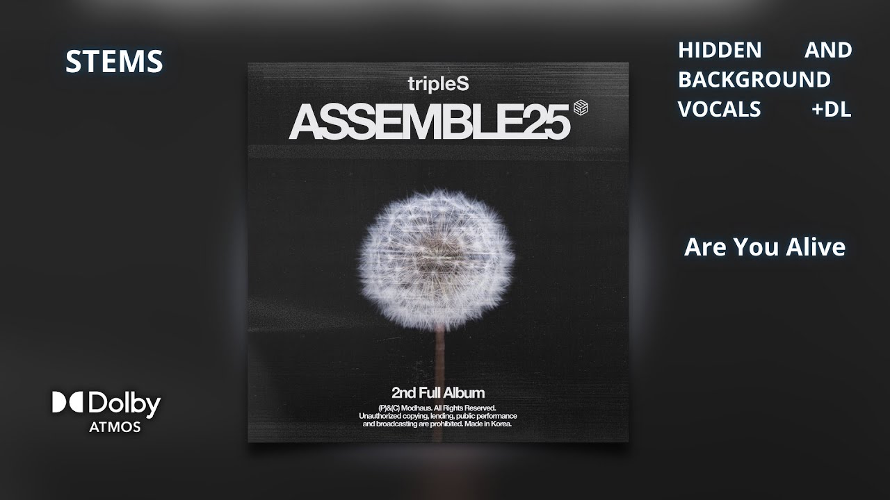 tripleS - Are You Alive [Dolby Atmos Stems | Hidden and Background Vocals] + DL