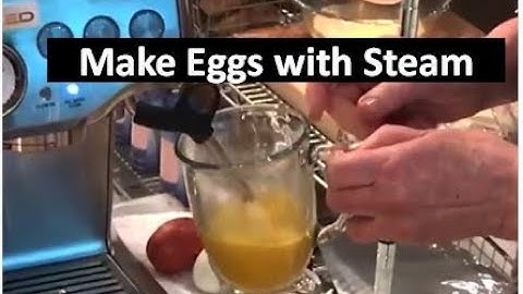 Martha Stewart Makes Scrambled Eggs with Breville Barista Express