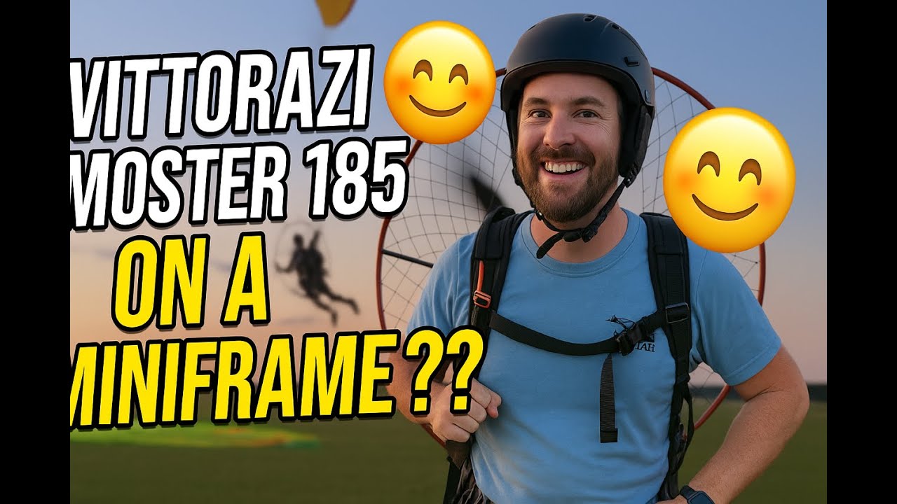 Review - Fly Products Proton-X Mini Paramotor with Moster 185