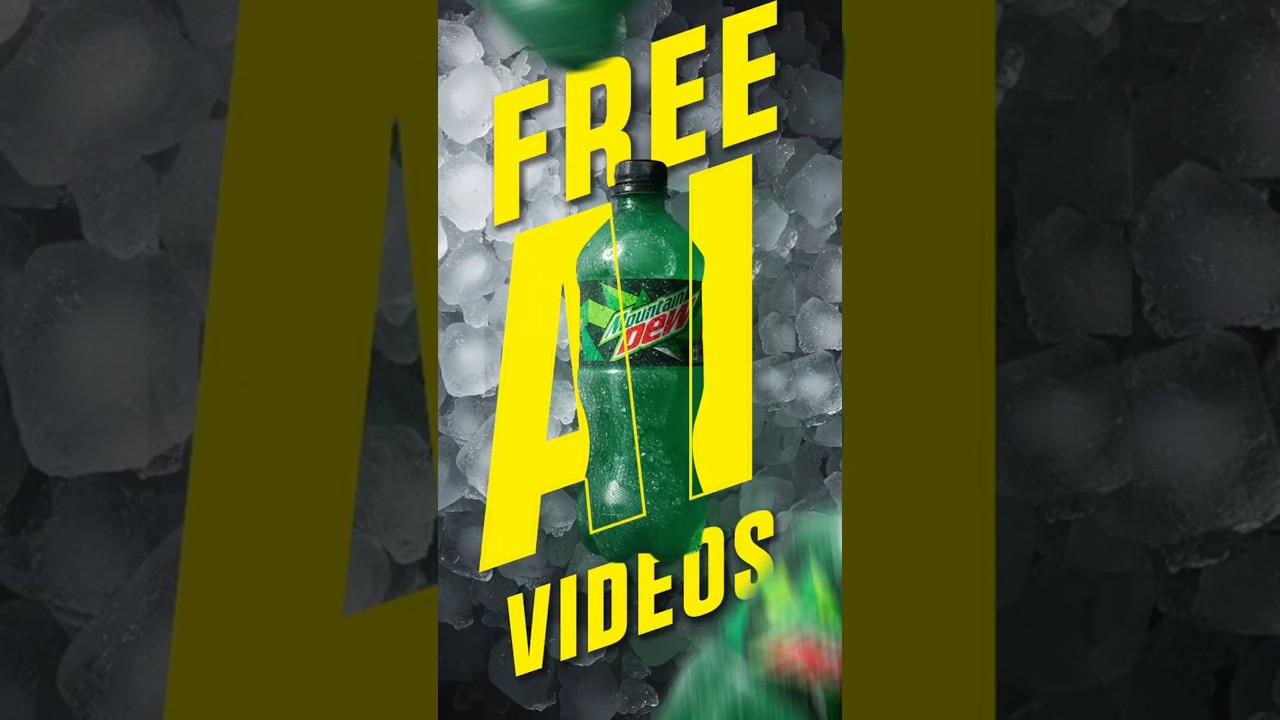 I Made a Mountain Dew AI Ad Using FREE Ai Tools 🤯