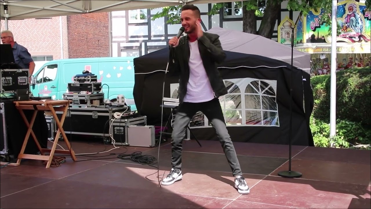 Enniger Markt Auftritt Dominik Grossner 12 07 2023