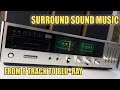 8track quadraphonic to bluray audio  surround sound in music