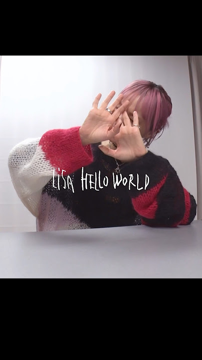 LiSA『HELLO WORLD』MUSiC CLiP Behind the scenes  #LiSA #jpop #chill #calm #shorts #making