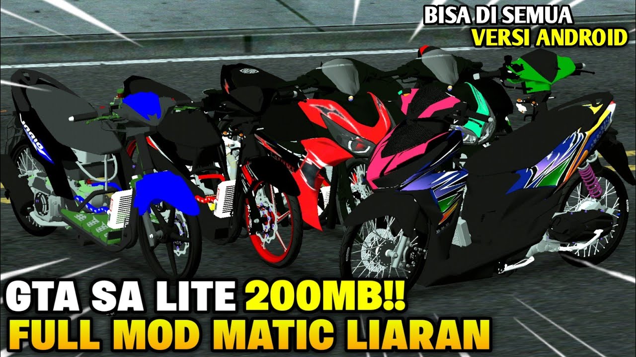 GTA SA LITE FULL MOD DRAG MATIC LIARAN SOUND GAHAR TERBARU DI ANDROID