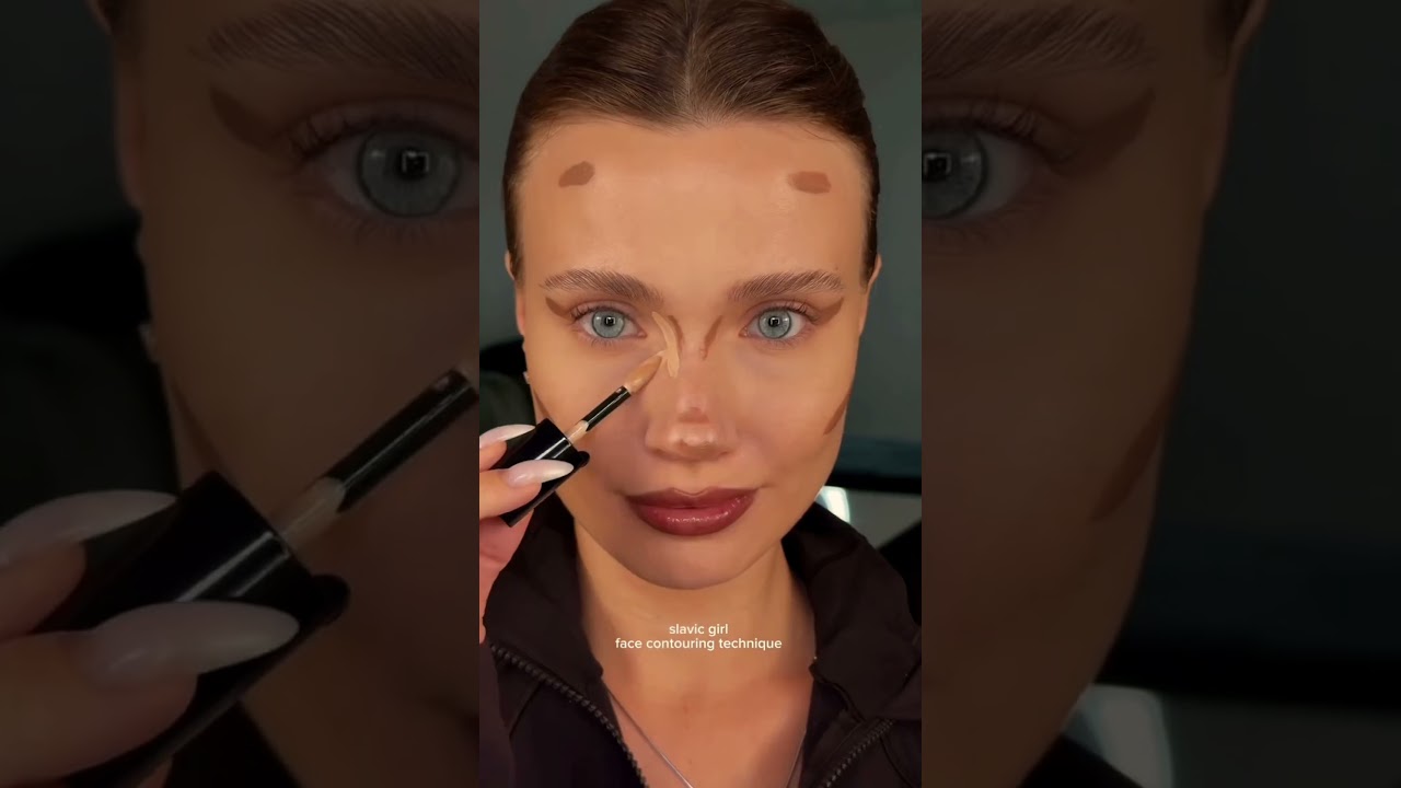 slavic girl контуринг на slavic girl/гель для бровей с эффектом лами wb 