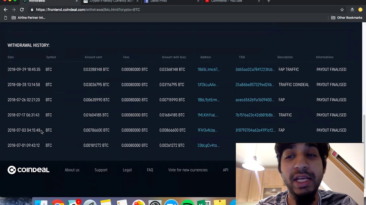 How To Send Coindeal Funds to Your Card Or Bank