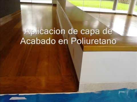 REPARACION DE PISO DE MADERA - YouTube