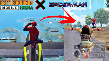 Spiderman in BGMI & PUBG mobile NEW UPDATE 1.8 NEW MODE full | NO WAY HOME...