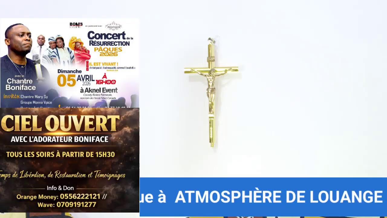 CIEL OUVERT AVEC CHANTRE BONIFACE