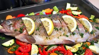 سمكة بالفرن|سمكة يمنية|Fırındaki en iyi balık