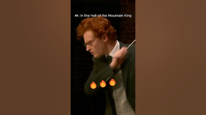 ♫ When the Conductor Becomes the Music!